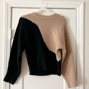 Half and Half Sweater